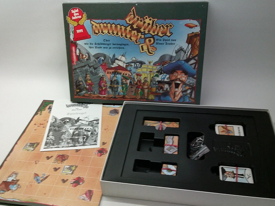 HANS IM GLÜCK - DRUNTER UND DRÜBER - SPIEL DES JAHRES 1991 - Bild 3 von 4