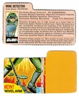 G.I. JOE ARAH Series 2 (1983) Mine Detector TRIPWIRE Original Vintage Filecard