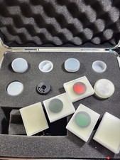 3 CELESTRON Multi-Coated Lens  4 Filters LOCKIN Case Kit With Key  Padding