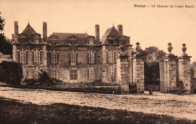 Old postcard 91 - BURES (Essonne) - the Castle of Grand Mesnil