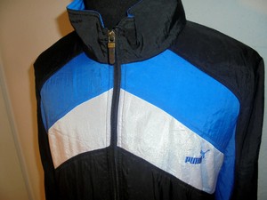 giacca puma lucida