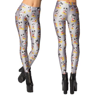 Legging Mickey Mouse Disney - Coton Élastique - Taille Élastique - Imprimé Licencié - Better Cotton