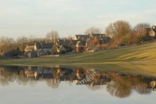 Photo 6x4 River Coln floods meadow at Calcot Calcot/SP0810 39479 c2008