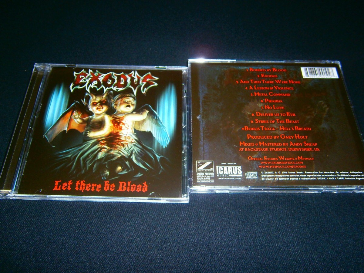 EXODUS - Let There be Blood. CD | eBay