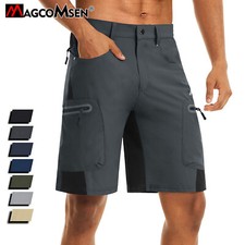 Men's Cargo Shorts Hiking 5 Pockets Quick Dry Summer Casual Work Athletic Shorts