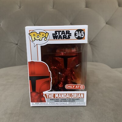 Funko Pop Star Wars Special Edition THE MANDALORIAN Red
