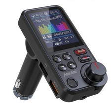 Bluetooth 5.0 FM Transmitter Auto, Starker Mi...