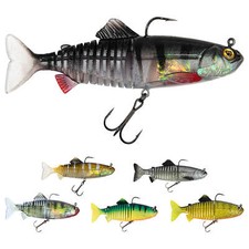 Fox Rage Replicant Jointed Rubber Fish 23cm 150g Rubber Bait Pike Sinking Bait