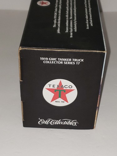 ERTL Texaco 1919 Special Chrome Edition GMC Tanker Truck Bank Diecast Unopened - Picture 12 of 21
