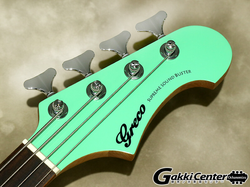Greco BGWB22 Light Green electric bass guitar with gig bag | eBay