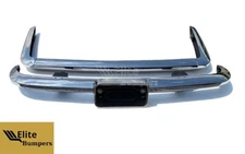 New Triumph TR6 1974-1976 Late Type Stainless Steel Bumpers