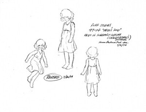 HEIDI'S SONG 1982 Model Copy Animator owned: R. A. Smith Estate Hanna Barbera 4