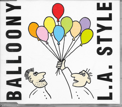 L.A. STYLE - Balloony CD MAXI SINGLE 5TR Techno House Hardcore 1992 Holland