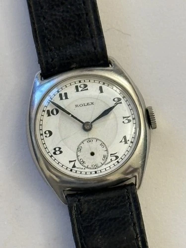 Vintage Rolex 1930's Cushion Manual Wind - Spares or Repairs