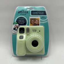 New FujiFilm Instax Mini SE Instant Film Camera - Green