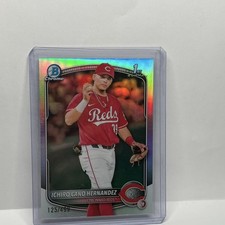 Bowman 2025 Chrome Prospects Ichiro Cano Hernandez Reds Refractor#BCP-18 125/499