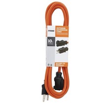 UPC 054732100002 product image for 10 Ft Outdoor Extension Cord Orange 16/3 Med duty 3 Prong Ultraflex OSHA PRIME | upcitemdb.com