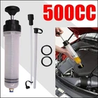 500cc Fluid Extractor Filling Syringe Transfer Liquid Pump Oil Extraction Auto