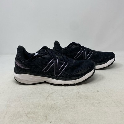 New Balance Fresh Foam X 860v12 Black/White Womens 5 2A Narrow
