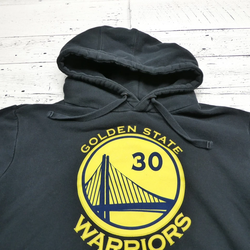 Golden State Warriors Hoodie Mens Large NBA Basketball Curry 30 Fanatics Pullove - Image 2 of 4