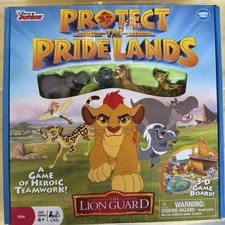 Disney Junior Lion King PROTECT THE PRIDE LANDS Lion Guard 3-D Board Game NEW