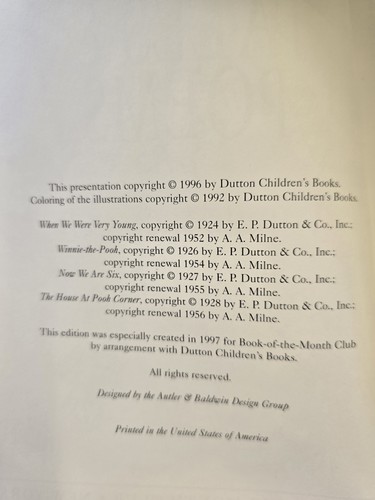 The Complete Tales and Poems of Winnie-the-Pooh - A. A. Milne - hardcover - Good - Picture 4 of 15