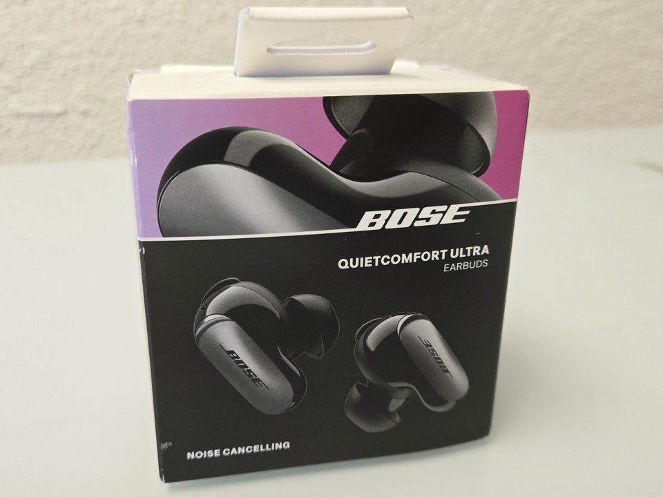 Auricolari Bluetooth Bose Quietcomfort Ultra In-Ear cancellazione rumore neri come nuovi
