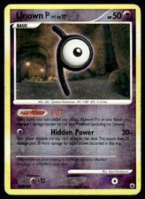 Unown P #33 - Rare - Pokemon Majestic Dawn - LP on eBay