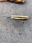 Vintage 1970’s Stag Handle Hunting Knife With Gut Hook — photo 8