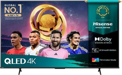 HISENSE TV 85E77Q PRO Fernseher 215 cm/85 Zoll 4K Ultra HD Smart-TV QLED B-WARE