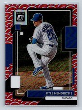 2022 Donruss Optic Photon Prizm #175 Kyle Hendricks   Chicago Cubs A78