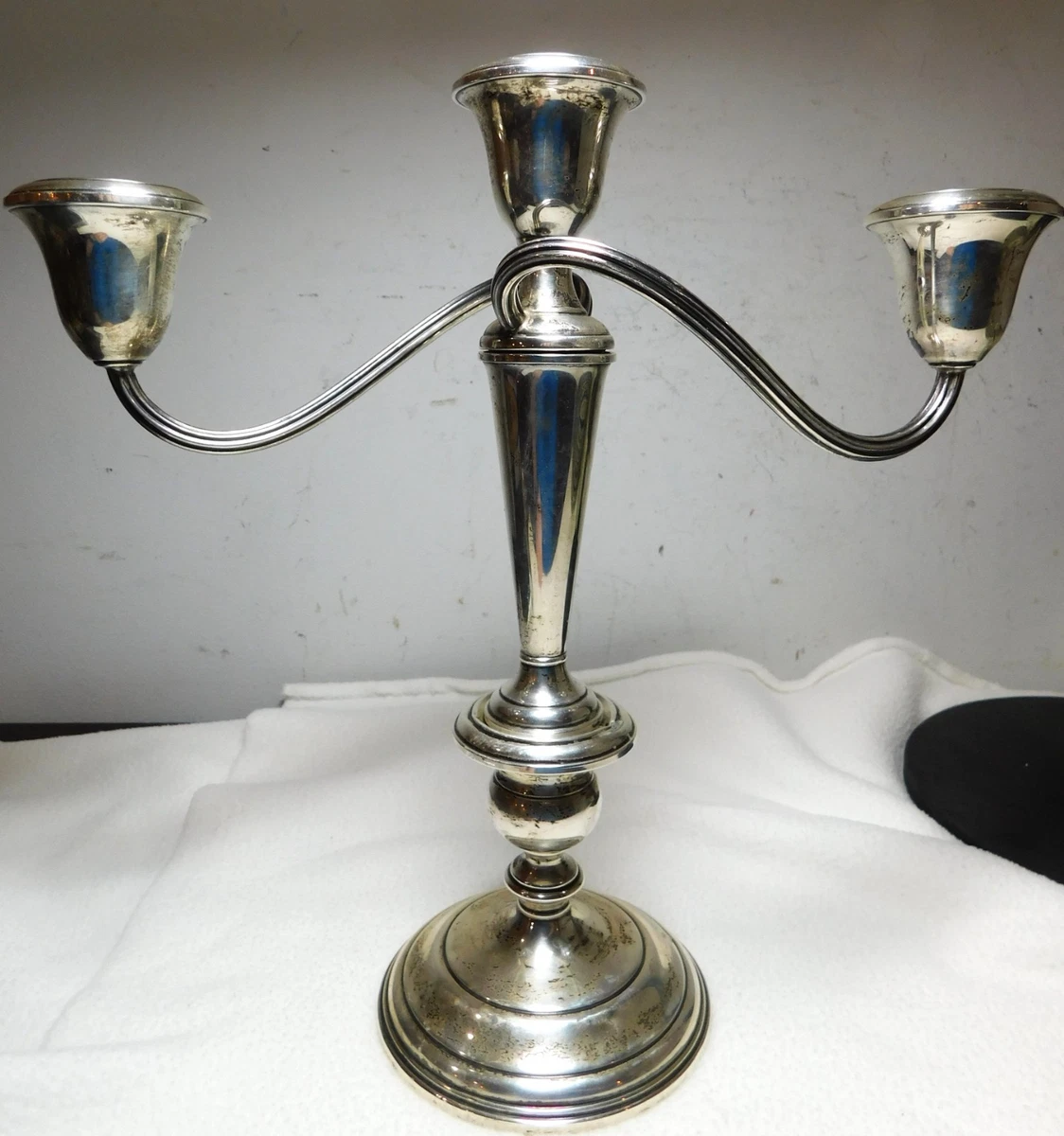 Gorham Antique US Sterling Silver Candlesticks & Candelabras for