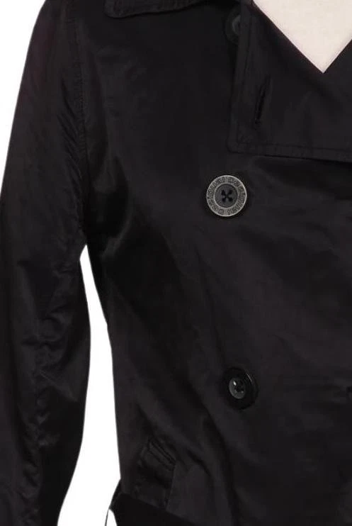 Desigual Mantel Damen Jacke Parka Gr. 40 Schwarz #q7m6clt