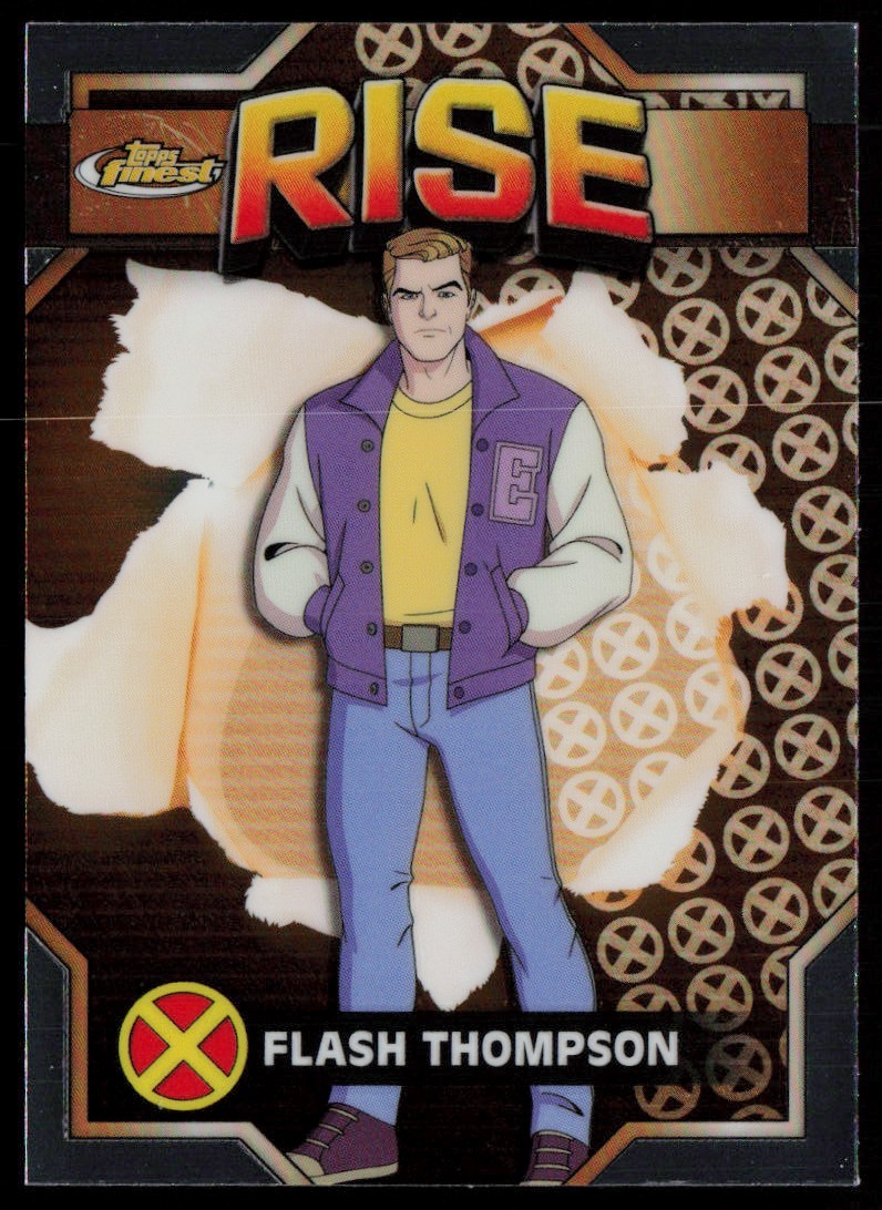 FLASH THOMPSON 2025 TOPPS FINEST X-MEN '97 RISE COMMON #23