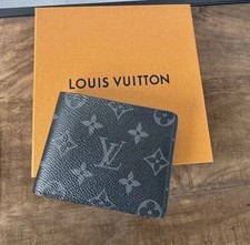 Louis Vuitton Multiple Monogram Slender Canvas Black Men  s Wallet
