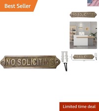 Sam Star Brass Door Sign s| Antique Finish| Easy DIY Installation| Best Home ...