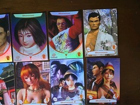 Sega Dreamcast Trading Cards Shenmue 21 Card Lot With Foils Limited Run Games