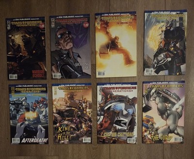 Transformers Generations #1 #2 #5 #6 #7 #9 #10 #11 IDW Bob Budiansky