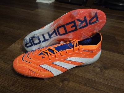 Men's adidas Predator Elite FG Soccer Cleats Coral Pack Cleats JI1083 Size 10.5