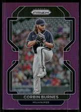 2022 Panini Prizm Corbin Burnes Purple Prizm