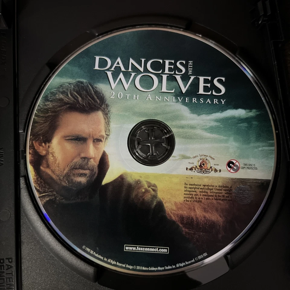 Dances with Wolves (20th Anniversary Edition) DVD -  Good - Kevin Costner - Image 4 of 4