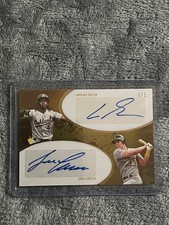 Lawrence Butler & Jose Canseco auto 1/1 Topps dynamic duals
