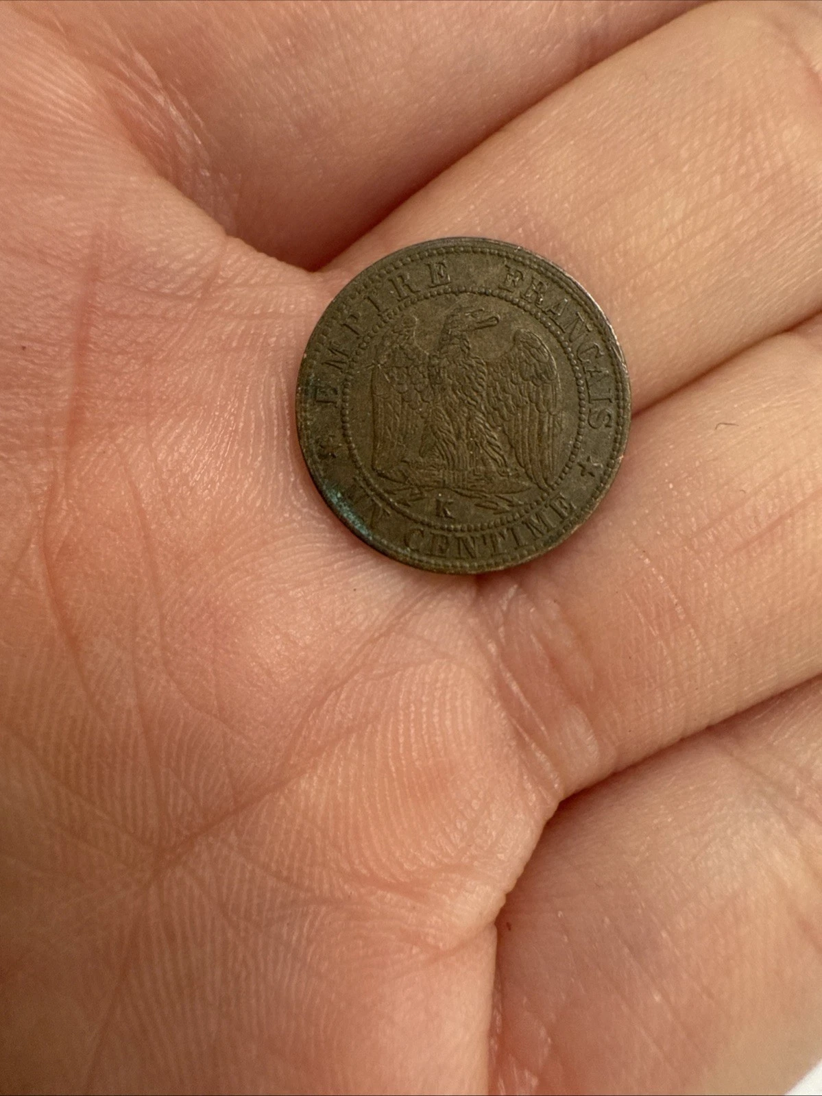 Monnaie Un Centime Napoléon III Empereur 1862 Empire Français 1862
