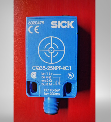 1 x SICK CQ35-25NPP-KC1 kapazitiver Näherungssensor 6020479 Neuwertig