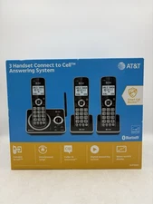 AT&T 3-Handset Cordless Phones With Bluetooth & Answering System T9 DLP72362