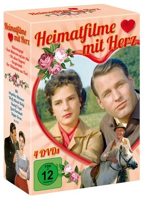 Heimatfilme mit Herz (4er-Schuber) [4 DVDs] Angelika Meissner