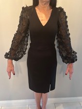 Eliza J - Formal Knee Length Black Dress