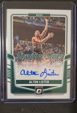 2024-25 Panini Donruss Optic - Signature Series Alton Lister, Alton Lister...
