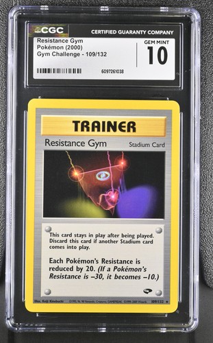Resistance Gym (Unlimited) graded CGC 10 for sale on eBay
