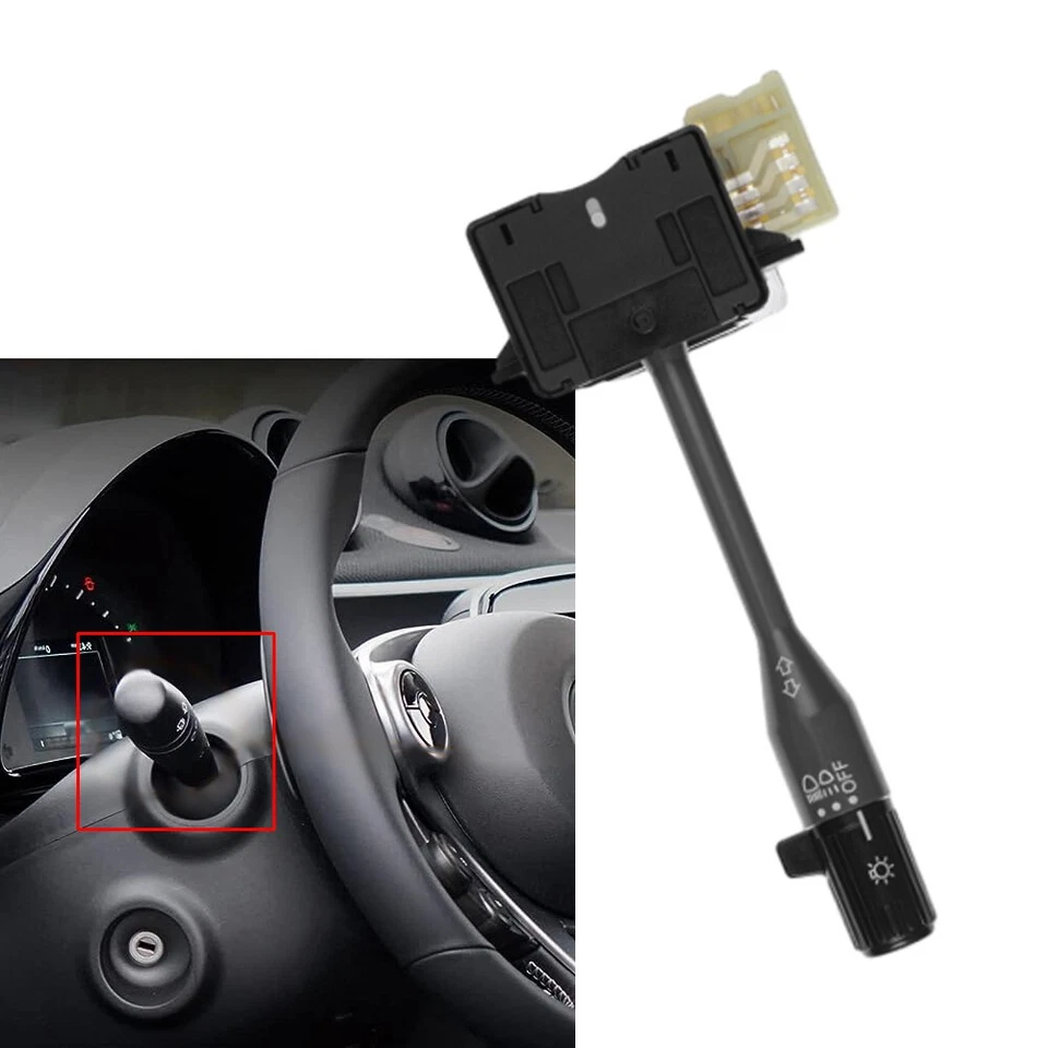 For 86-93 Nissan Pickup D21 Headlight Turn Signal Combination Switch 25540D4500 - Image 4 of 4